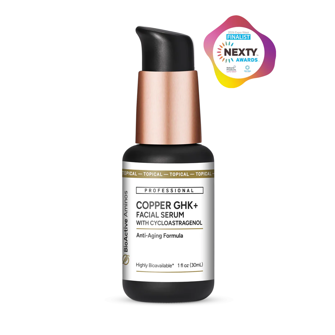 Quicksilver Copper GHK+ Facial Serum with Cycloastragenol