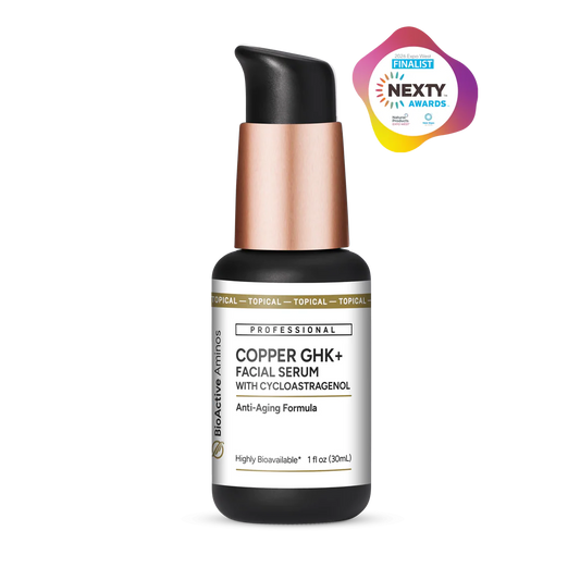 Quicksilver Copper GHK+ Facial Serum with Cycloastragenol